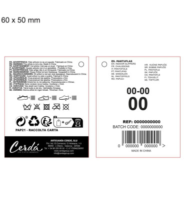 CIUCIU DE CASĂ PENTRU COPII CU BRODERIE STITCH 30-37 SERIE Cerda