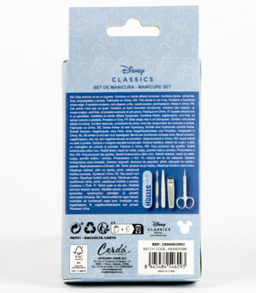 NECESAR PENTRU COPII CU SET DE UNGHII 5 PIESE STITCH Cerda