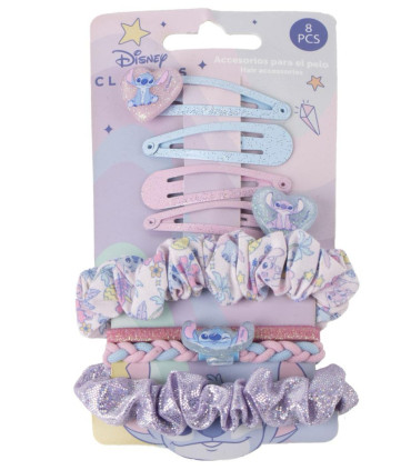 FIBERS AND HAIR ELASTICS 8 PIECES ON CARD STITCH Cerda