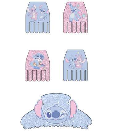 CLIPS PENTRU PĂR 5 BUC. PE CARTON STITCH Cerda