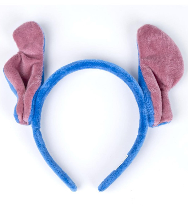 DIADEMĂ CU URECHI, BRĂȚARĂ ȘI COLIER STITCH ALBASTRU Cerda