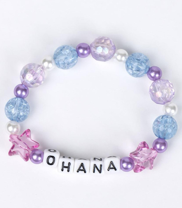 DIADEMĂ CU URECHI, BRĂȚARĂ ȘI COLIER STITCH ALBASTRU Cerda