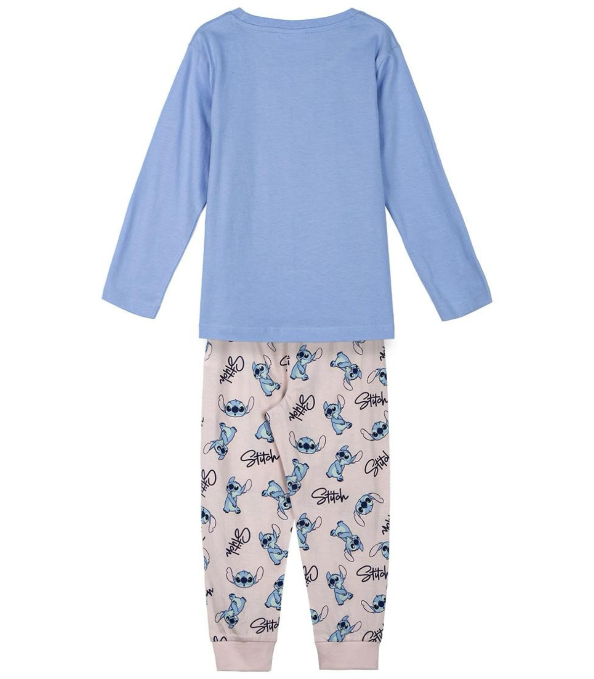 WINTER CHILDREN'S PAJAMAS 5-12 YEARS. STITCH GIRL Cerda