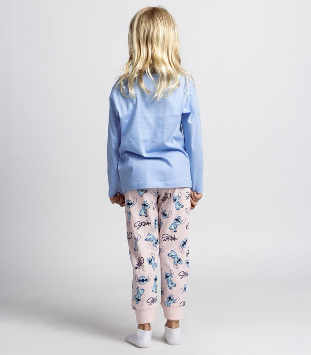 PYJAMA DE IARNĂ PENTRU COPII 5-12 ANI STITCH FETE Cerda