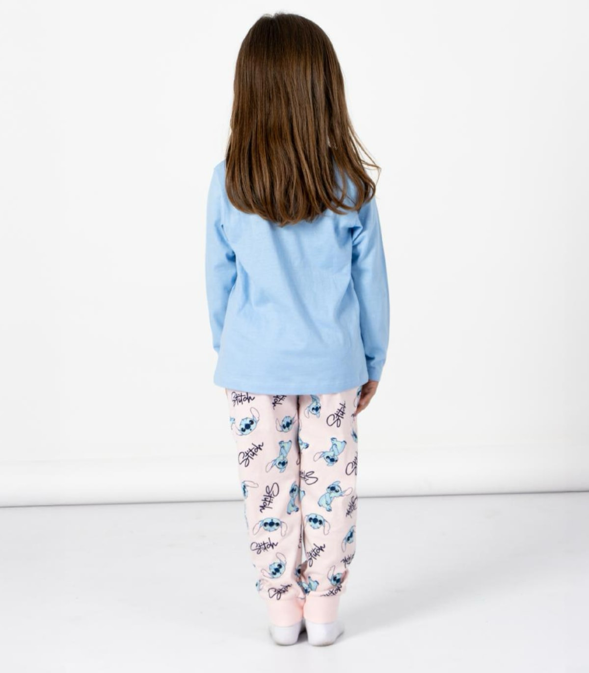 WINTER CHILDREN'S PAJAMAS 5-12 YEARS. STITCH GIRL Cerda