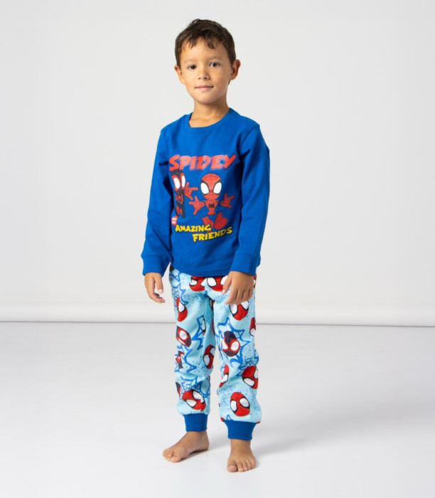 PYJAMA DE IARNĂ PENTRU COPII 3-6 ANI. SPIDERMAN Cerda