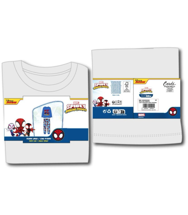 WINTER CHILDREN'S PAJAMAS 3-6 YEARS. SPIDERMAN Cerda