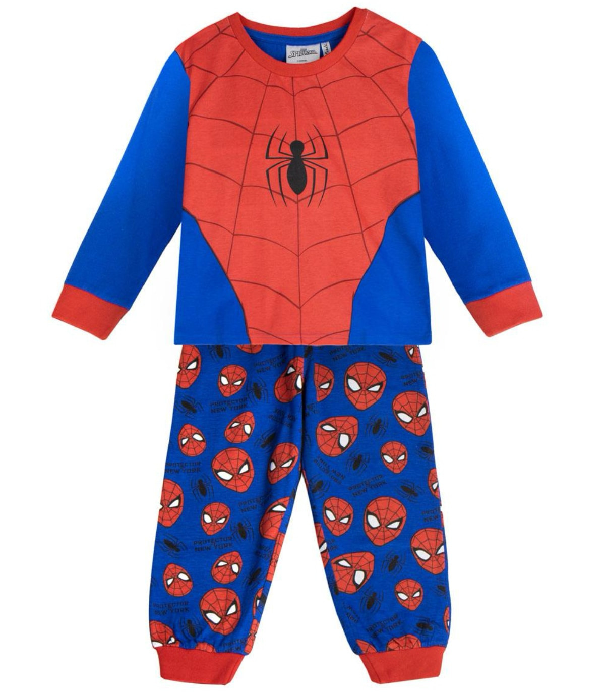 PYJAMA DE IARNĂ PENTRU COPII 3-8 ANI SPIDERMAN Cerda