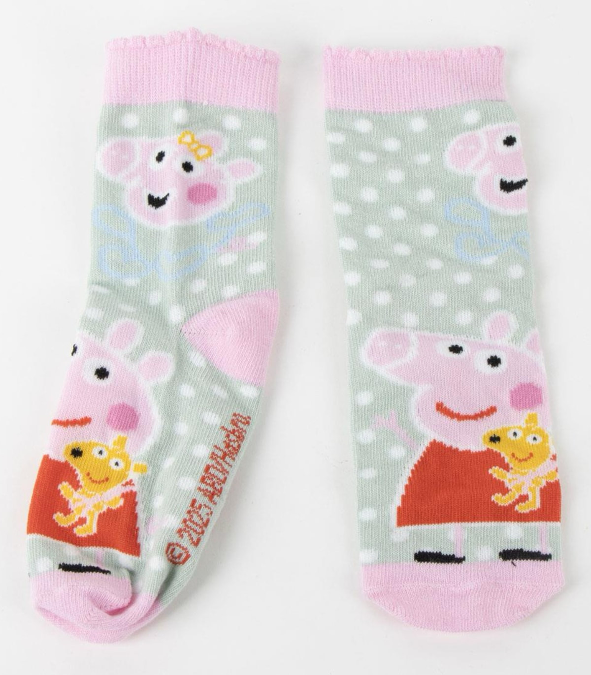 ȘOSETE PENTRU COPII 4 PERECHI ÎN BORCAN 23-30 PEPPA PIG Cerda