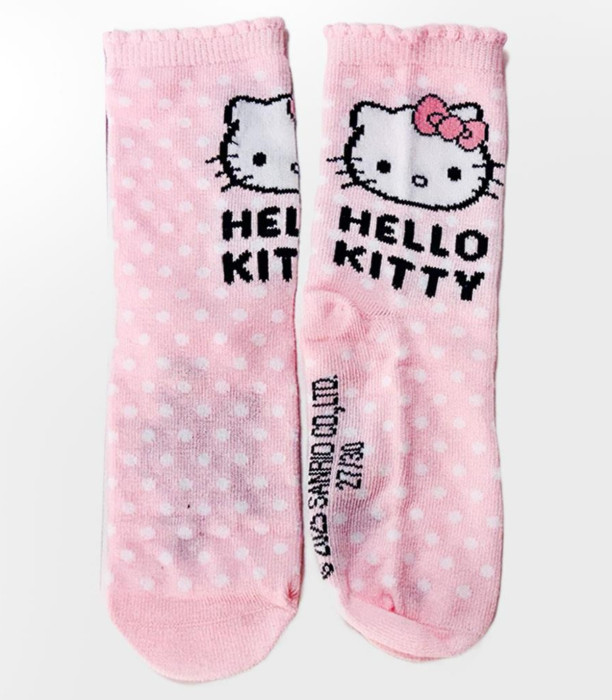 ȘOSETE PENTRU COPII 4 PERECHI ÎN BORCAN 27-38 HELLO KITTY Cerda