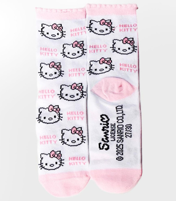 ȘOSETE PENTRU COPII 4 PERECHI ÎN BORCAN 27-38 HELLO KITTY Cerda