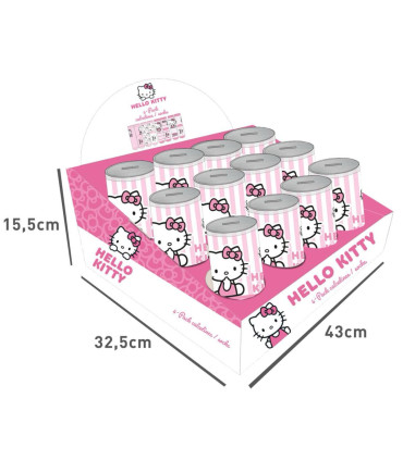 ȘOSETE PENTRU COPII 4 PERECHI ÎN BORCAN 27-38 HELLO KITTY Cerda