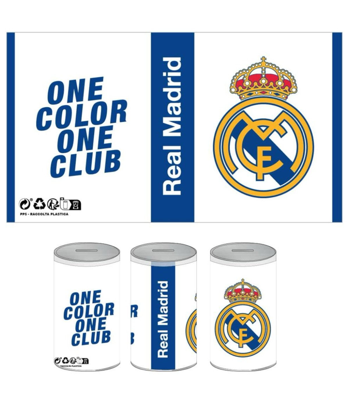 ȘOSETE PENTRU COPII 4 PERECHI ÎN BORCAN 27-38 REAL MADRID Cerda