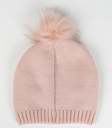 CHILDREN'S KNITTED HAT WITH POM POMS MINNIE Cerda