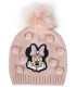 CHILDREN'S KNITTED HAT WITH POM POMS MINNIE Cerda