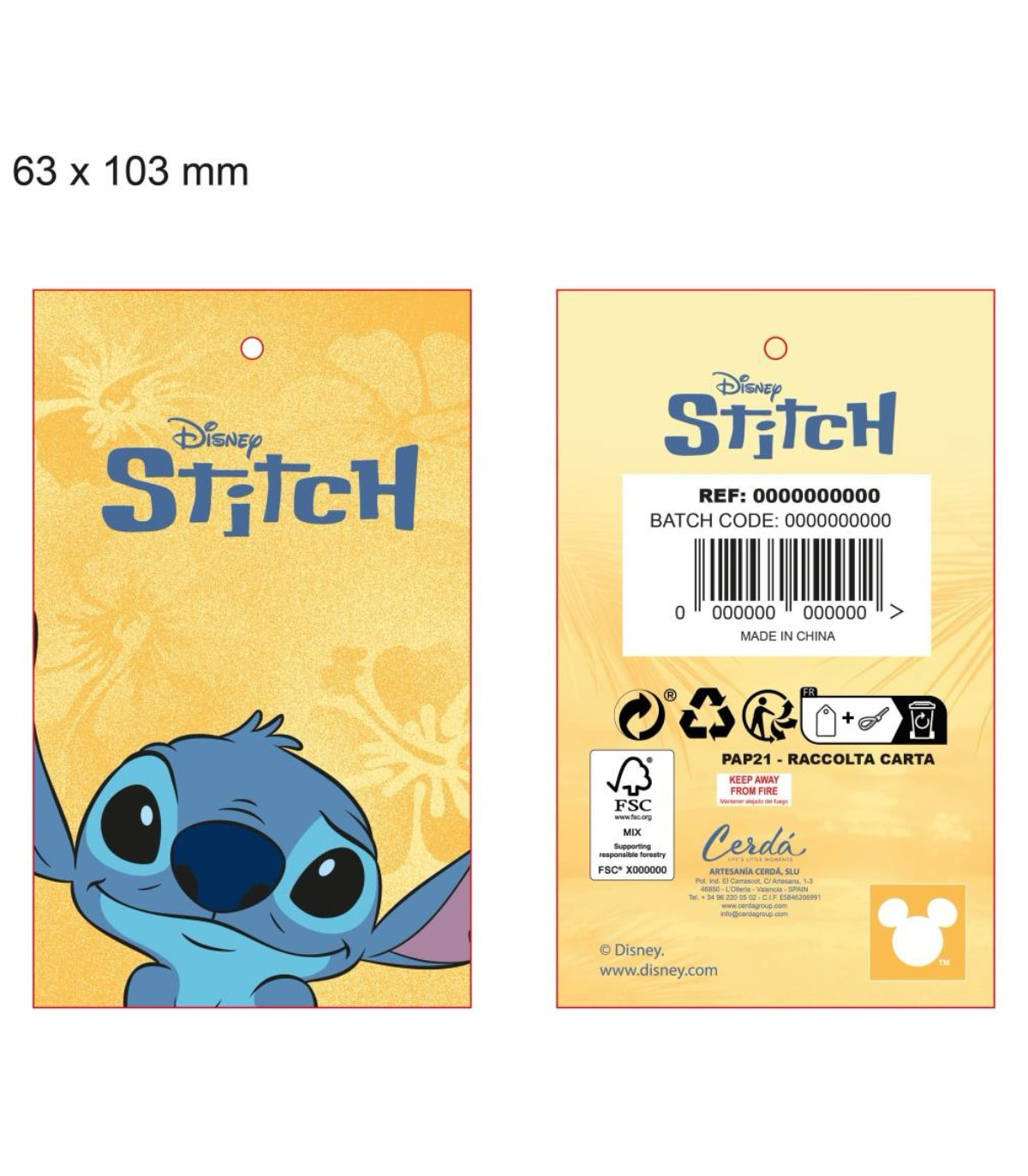 Șapcă de iarnă pentru copii STITCH cu urechi roz Cerda