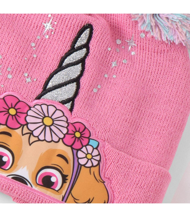 CHILDREN'S HAT WITH SCARF AND GLOVES PAW PATROL SKYE Cerda